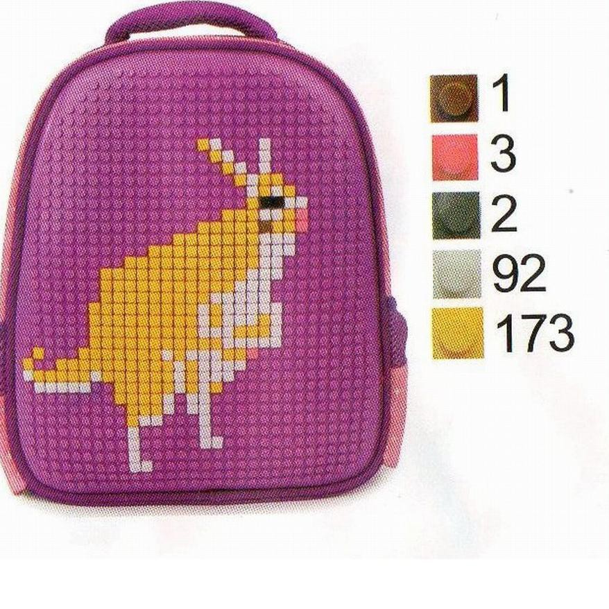 UTA 64 Tas lego anak TK Paud pixel bits tebal impor susun UTA 64 Tas lego anak TK Paud pixel bits tebal impor susun