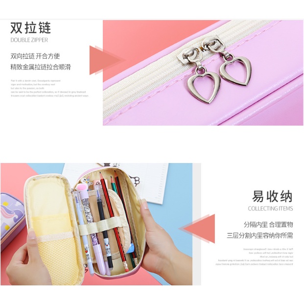Tempat Pensil JUMBO SIMPLE ANIMAL HEWAN / Tepak Tempat Alat Tulis Besar Polos Gambar Hewan Lucu Imut