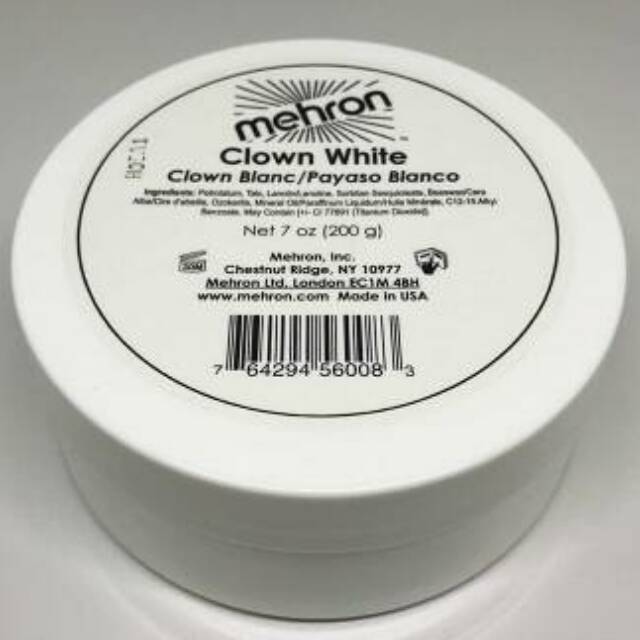 MEHRON CLOWN WHITE 200GR