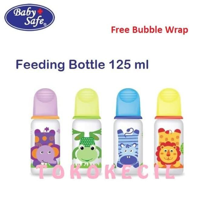 Baby Safe Feeding Bottle 125 ml Botol Susu Bayi JS003 BabySafe - Hijau Berkualitas Berkualitas