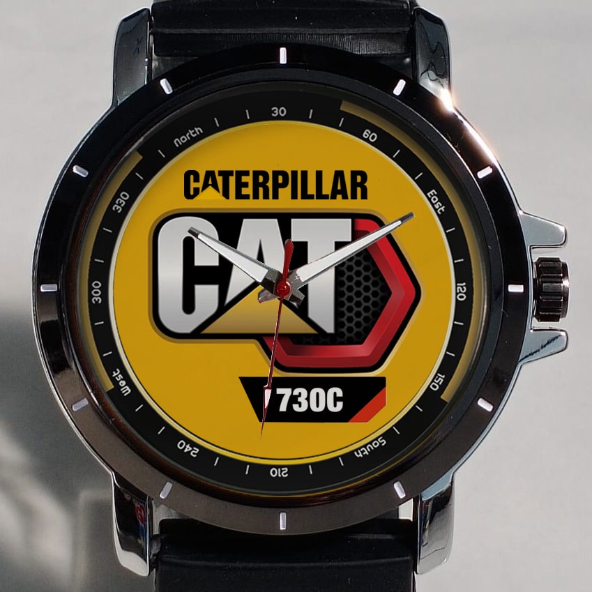 Jam Tangan Pria Caterpillar Alat Berat Custom Logo Senilai Rp120 000