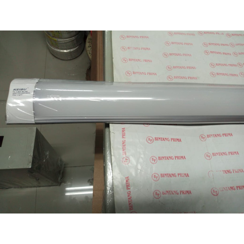 Kap Lampu TL LED Slim 10W / 10Watt 220V Outbow Alumunium 30Cm China