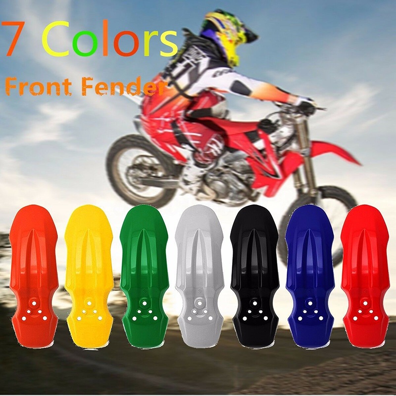 {LUCKID}Plastic Front Wheel Fender Protector For CRF50 XR50 Dirt Pit Bike 7 Colors
