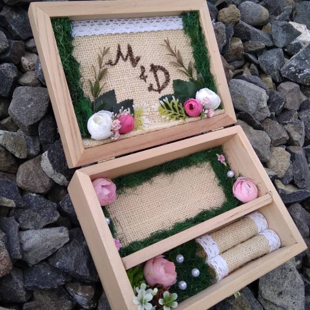 Box Cincin dan Uang kotak mahar