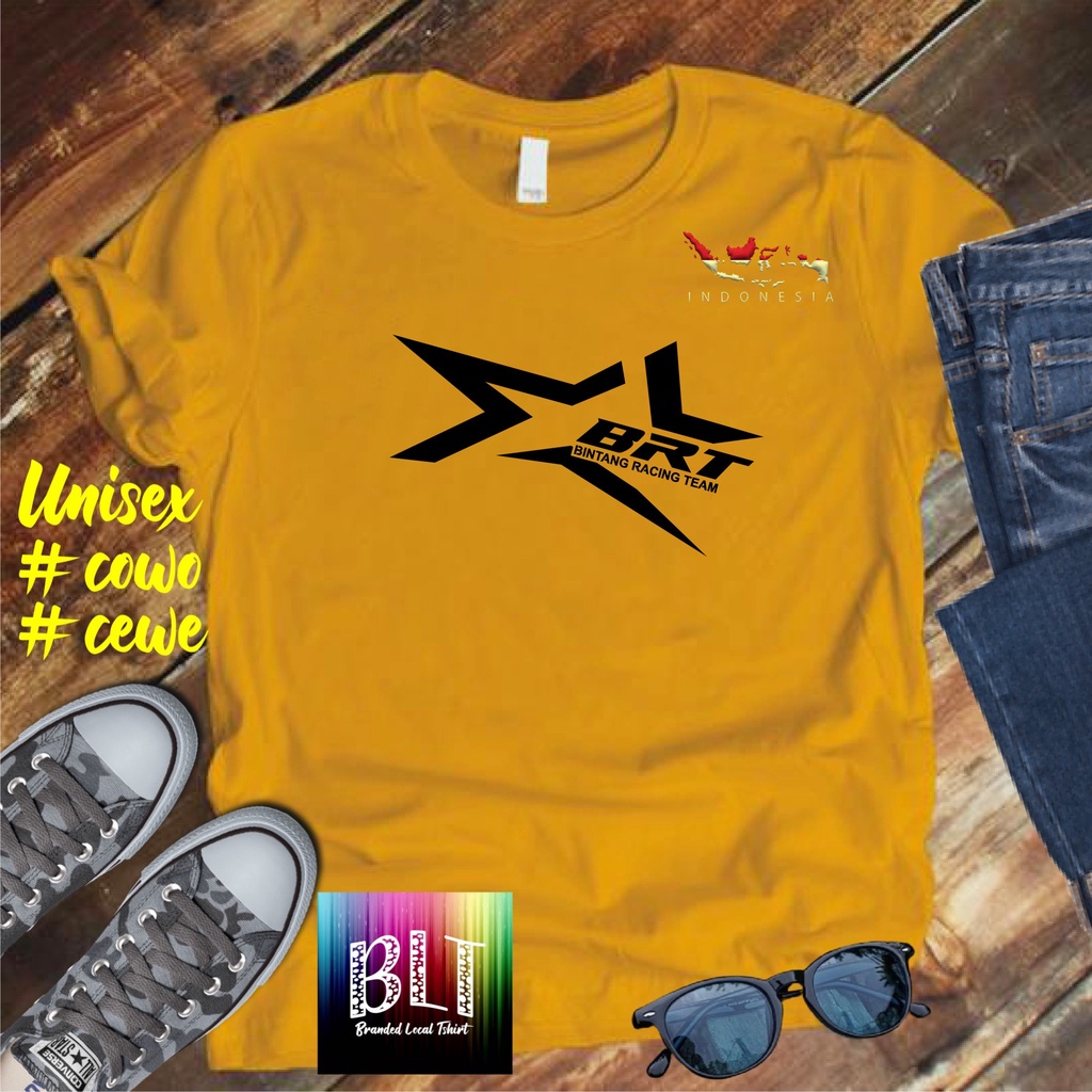 Cod Gratis Ongkir Kaos Bintang Racing BRT Peta /KAOS EKSPRESI distro KAOS BANDUNG MURAH KAOS DISTRO MURAH HIT MURAH NAMPOL GRATIS ONGKIR PROMO MURAH KAOS PAKAIAN PRIA TERLARIS/KAOS HITS/KAOS BANDUNG/KAOS MURAH/KAOS PAKAIAN PRIA PAKAIAN WANIT