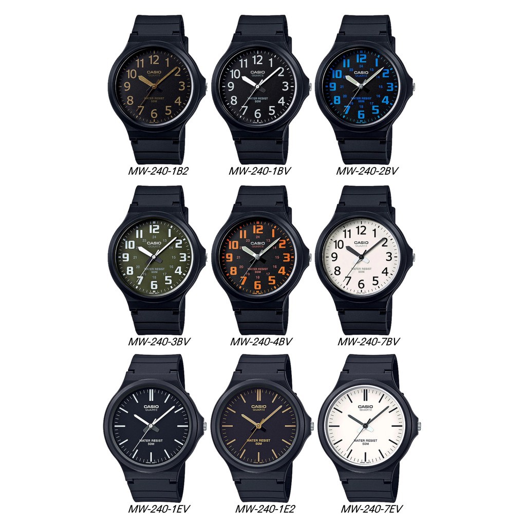 CASIO MW-240 SEMUA VARIASI ORIGINAL MURAH GARANSI RESMI CASIO | Shopee Indonesia