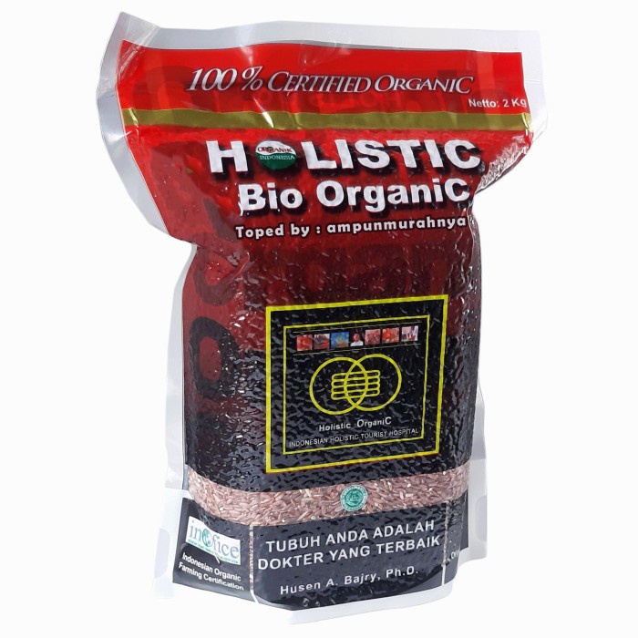 

bg20t01r Beras Merah Holistic Bio Organic 2 Kg Sv012Ss