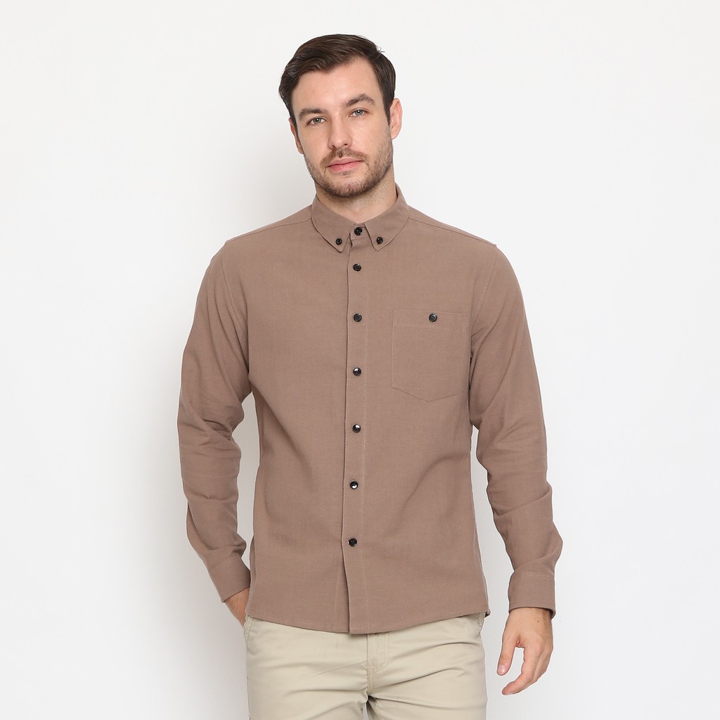 

17Seven Original Kemeja Polos Pria Lengan Panjang 0162-VILLA