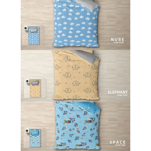 ❤ IJN ❤ Sprei My Love 120x200 New Motif Mickey ( Single size ) Tinggi 30