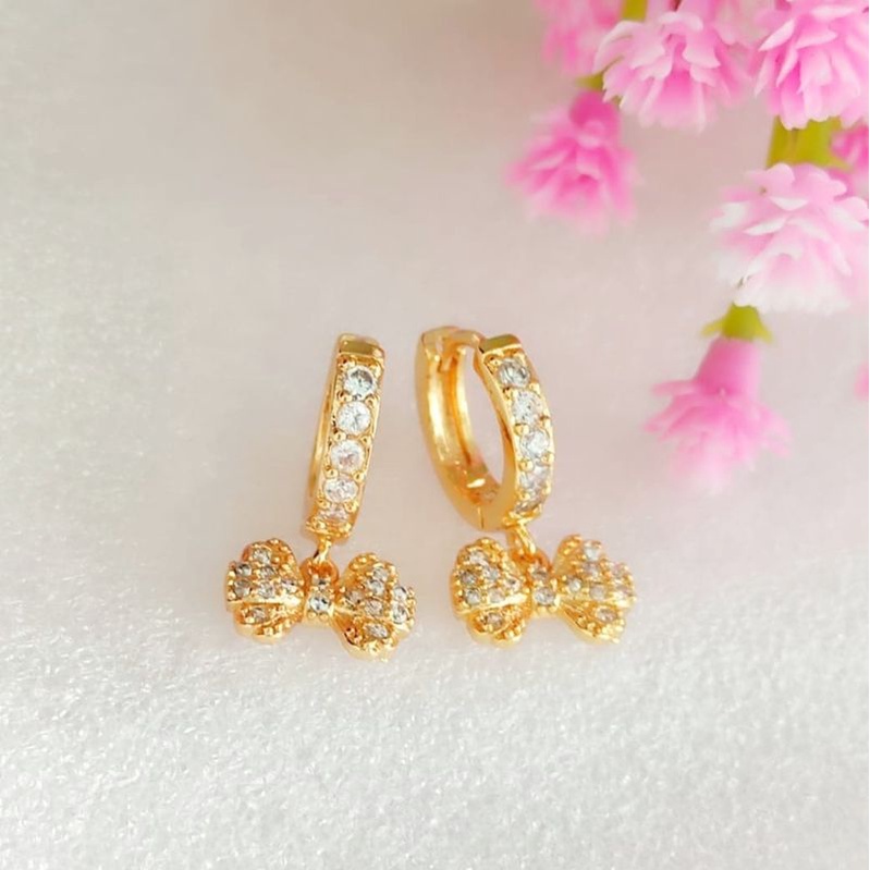 Anting Jurai Permata Emas Xuping Antikarat