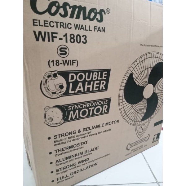 Kipas dinding Cosmos 18WIF (18inch besi)