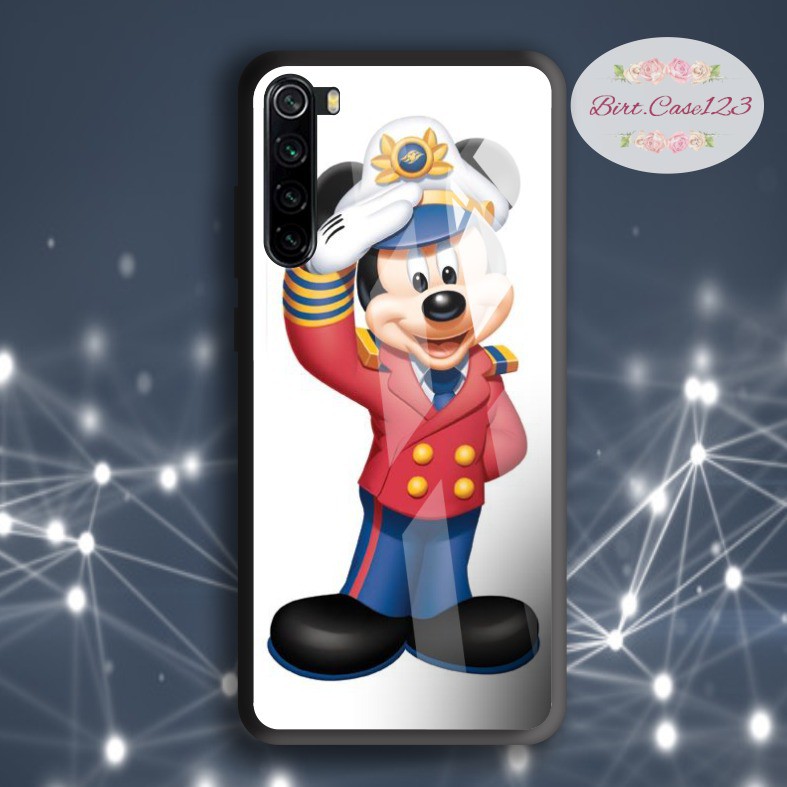 back case glass Mickey mouse Oppo A3s A1k A5 A9 2020 A7 F9 A5s A31 A52 A53 A92 A37 A57 A59 BC5278