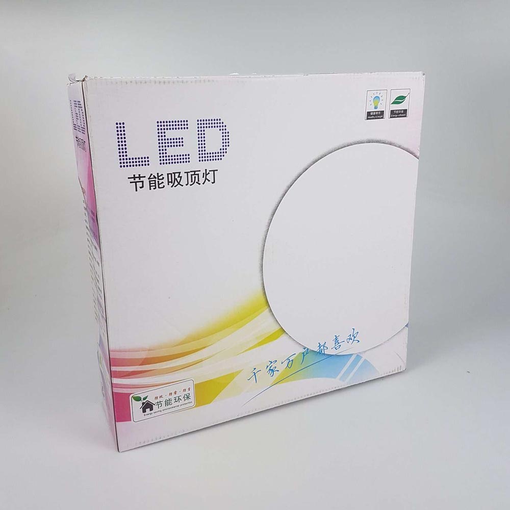 Lampu LED Plafon Modern 36W 38cm Cool White - DZ574 - White/Gold