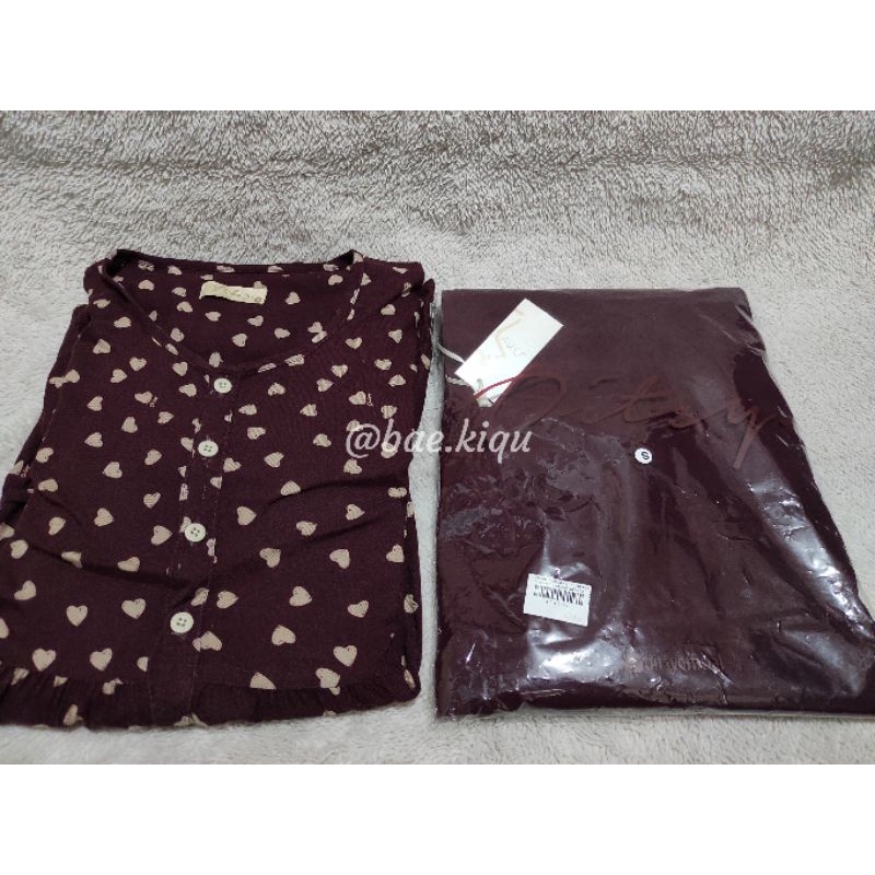 French Khimar (FK) Rawdah Short Pennsylvania (Maroon/Burgundy) by Ditsy