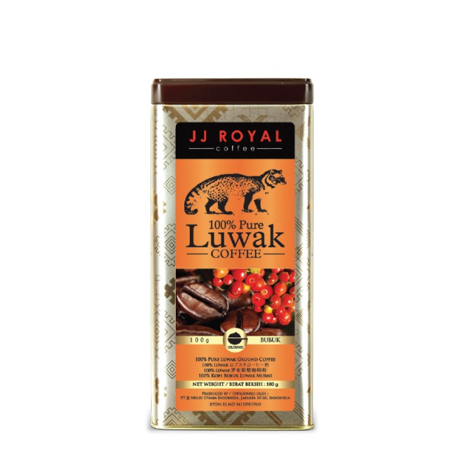 Terbaru Jj Royal Coffee 100% Pure Luwak Coffee