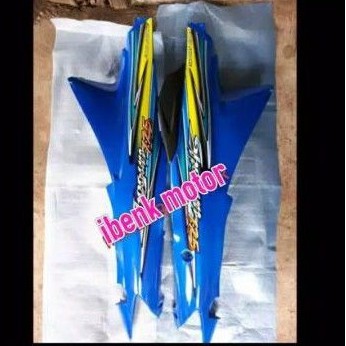 body belakang Shogun 125 R, Biru