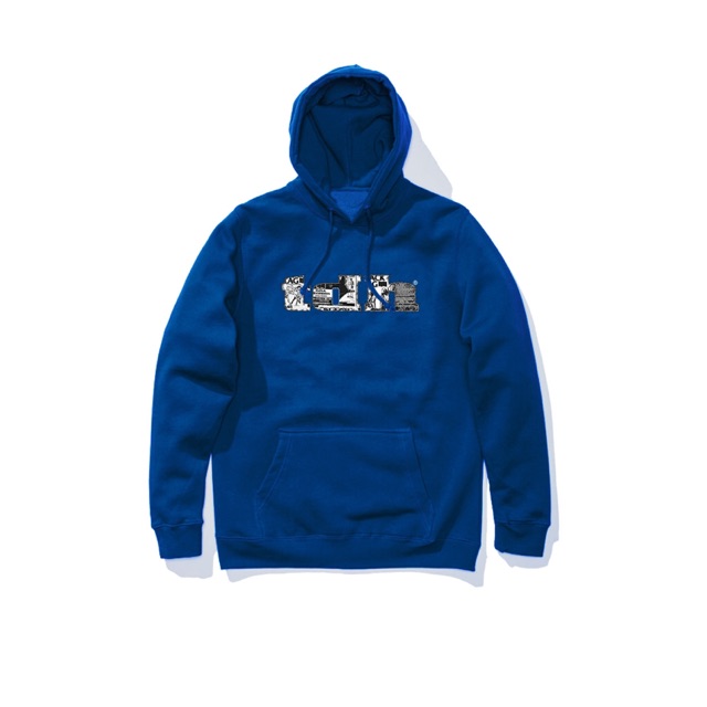 TDH FLAG PULLOVER HOODIE BLUE