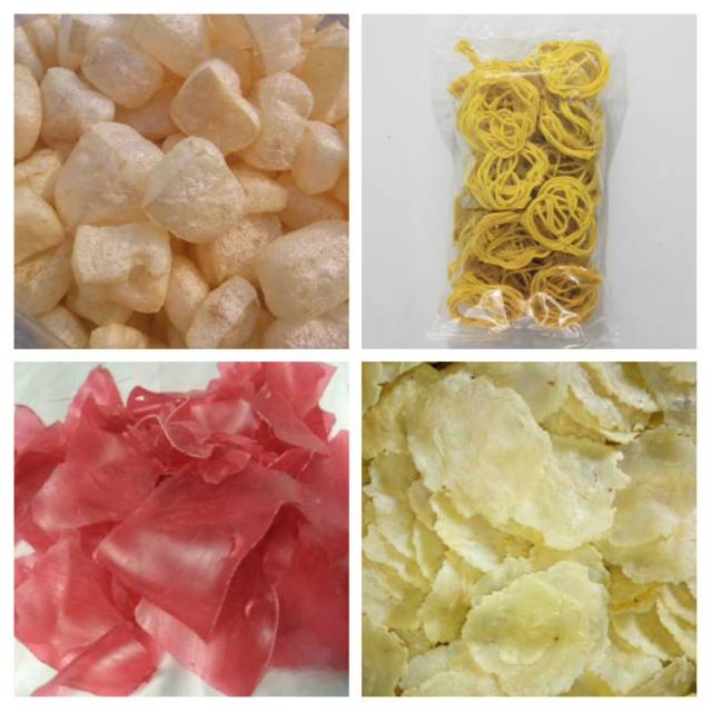 

Krupuk Kulit, Krupuk Padang, Krupuk Mie, Emping 250 gram