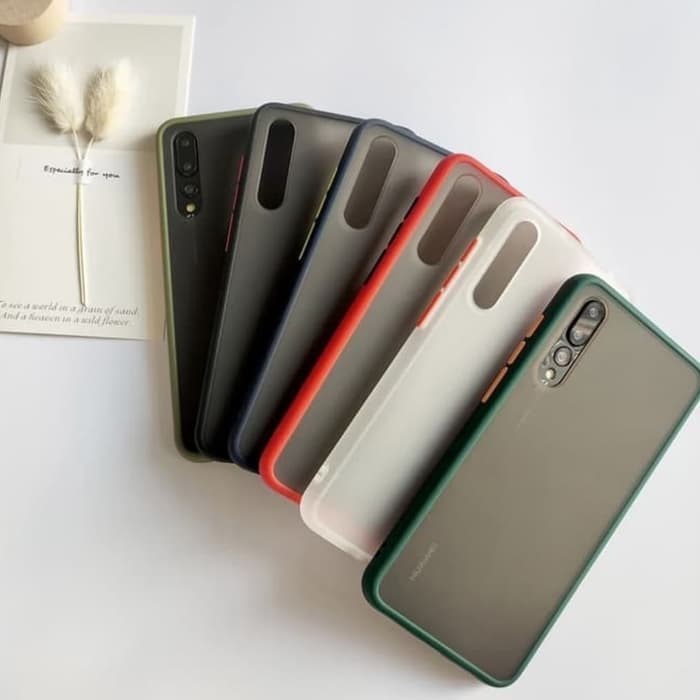 Casing hp Oppo A15  A53  A33  A52  A92 Matte Pocket Case Transparan Dengan Pelindung Camera bisa COD