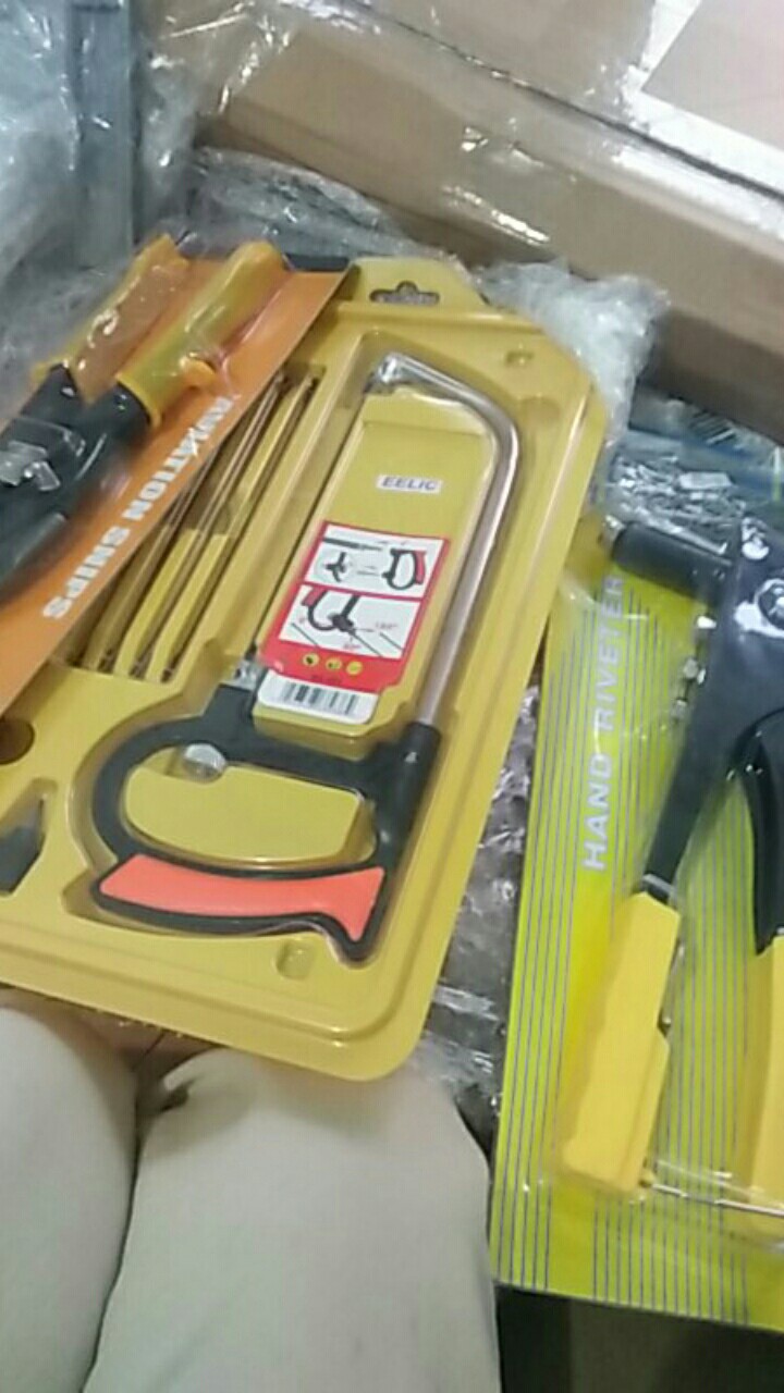 Eelic Tar-w10i Mix Tang Rivet  Hand Reveter 10 Inch + 50 Pcs Paku Tang Rivet Pak-3.2x5mm