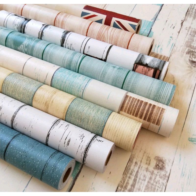 Wallpaper sticker wallpaper dinding shenar wallpaper roll dekorasi dinding