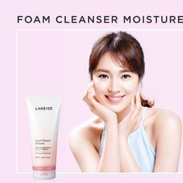 (ORIGINAL) LANEIGE FOAM CLEANSER MOISTURE 180 ml