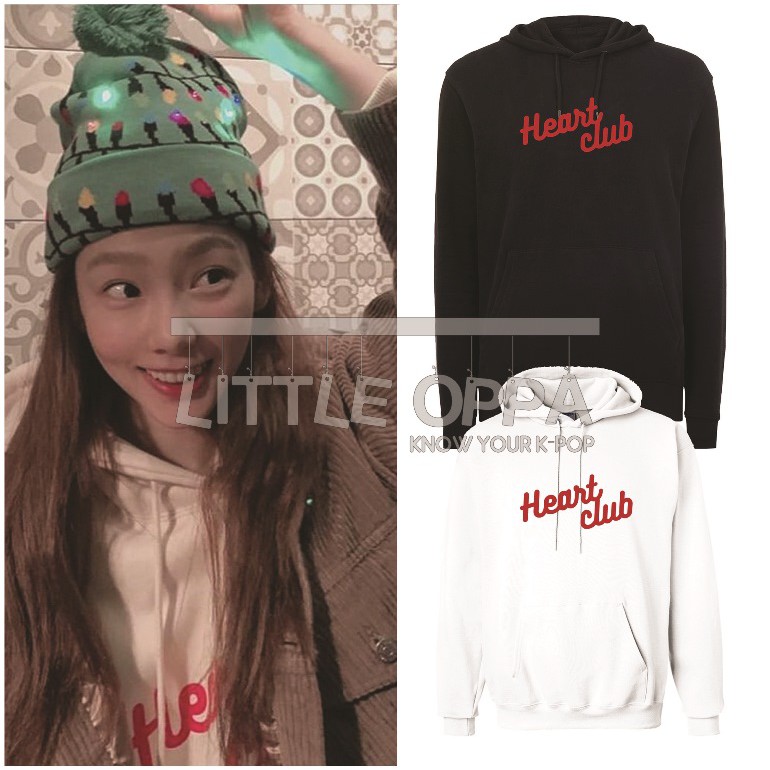 IDOL FASHION SNSD TAEYEON HEART CLUB HOODIE