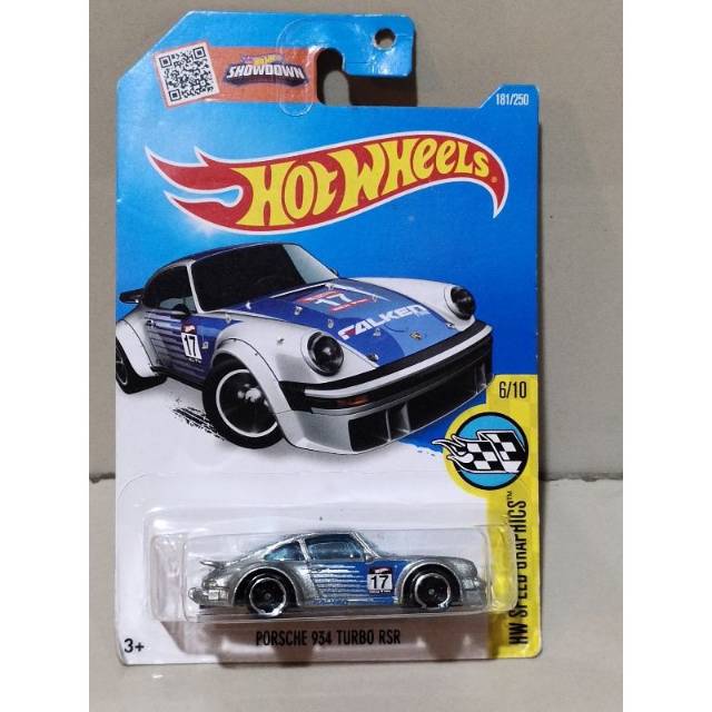 hotwheels porsche 934 turbo rsr falken