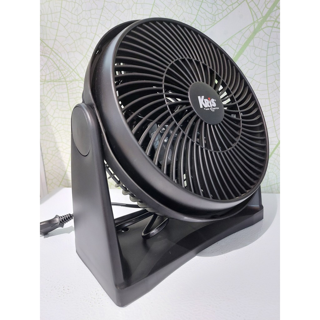 KIPAS ANGIN MEJA 8 INCH / TABLE FAN BLACK 45W