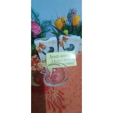 Mangkok apel mangkok kaca mangkok souvenir