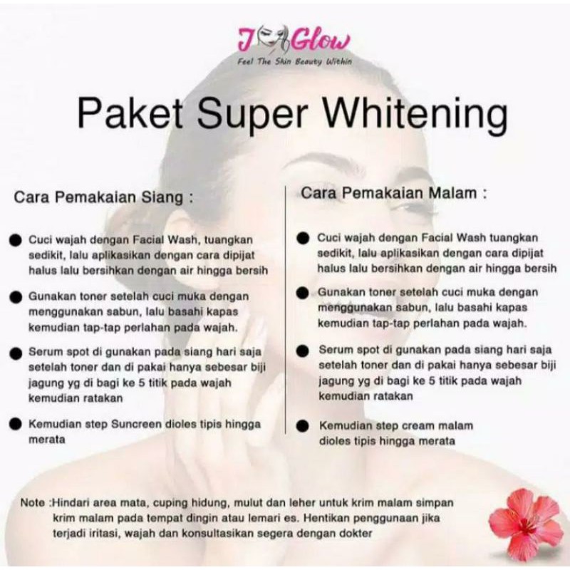 Cream JW Paket Super Whitening + Original 100%