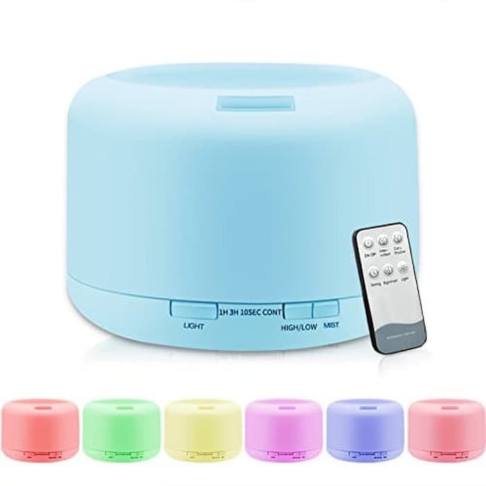 Essential Oil Aroma Diffuser Humidifier 7 LED Color With Remote-500ml