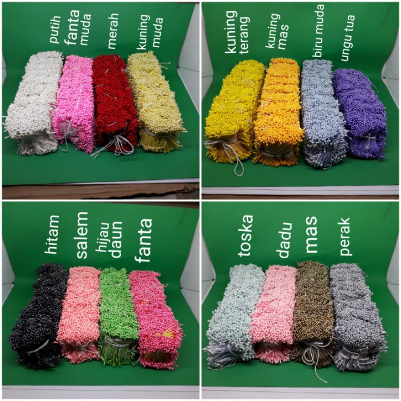 Putik sari bunga 100pc