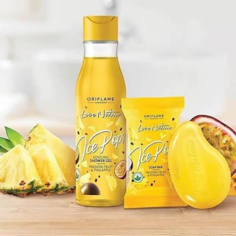 Ice Pops Cooling Shower Gel Passion Fruit &amp; Pineapple