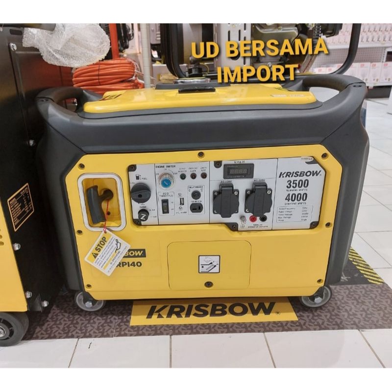 genset inverter krisbow 4000w 1ph silent generator ORIGINAL