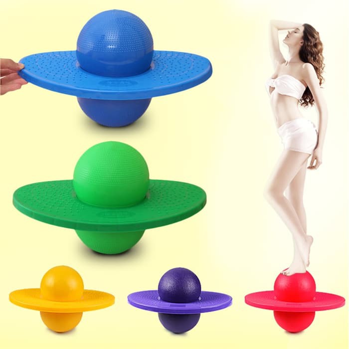 Termurah JUMPING FITNESS BALL Bola Planet Untuk Kecilkan Paha Hilangkan Lemak