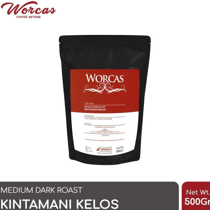

Kopi Arabica Kintamani Kelos 500 Gram (Biji/Bubuk) | Worcas Coffee -Diskon Besar