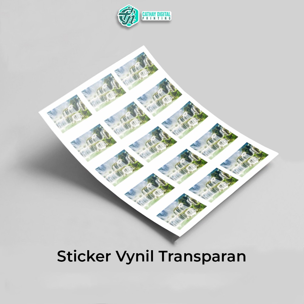 

Stiker Vynil Transparan A3+