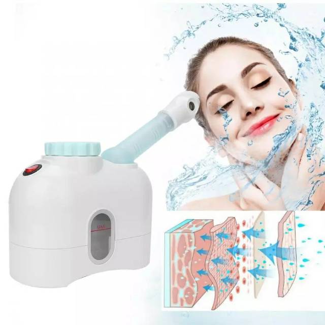 Facial Steamer Alat Facial Sauna Steam Uap Spa Steamer Wajah Salon Vapozone Besar