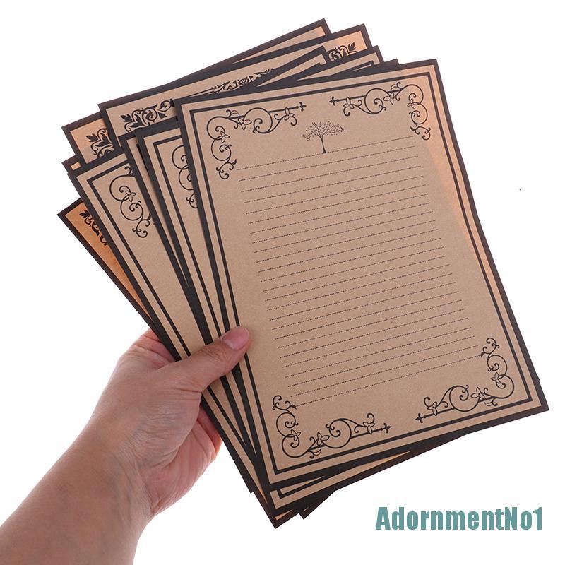 (AdornmentNo1) 8pcs / Kantong Kertas Surat Cinta Gaya Vintage Klasik