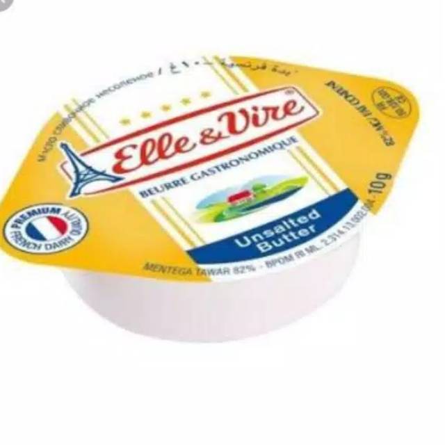 

Elle&Vire Unsalted Butter isi 10pc
