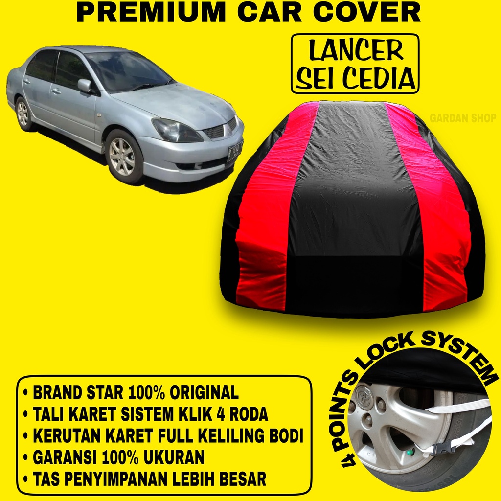 Body Cover LANCER SEI CEDIA Sarung Strip Penutup Pelindung Bodi Mobil Lancer Sei Cedia PREMIUM