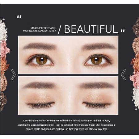 DB Mini Eyeshadow Lameila 4 Warna Pigmented Eyeshadow Korea 4 Color Lameila Eyeshadow Korean Eyeshadow