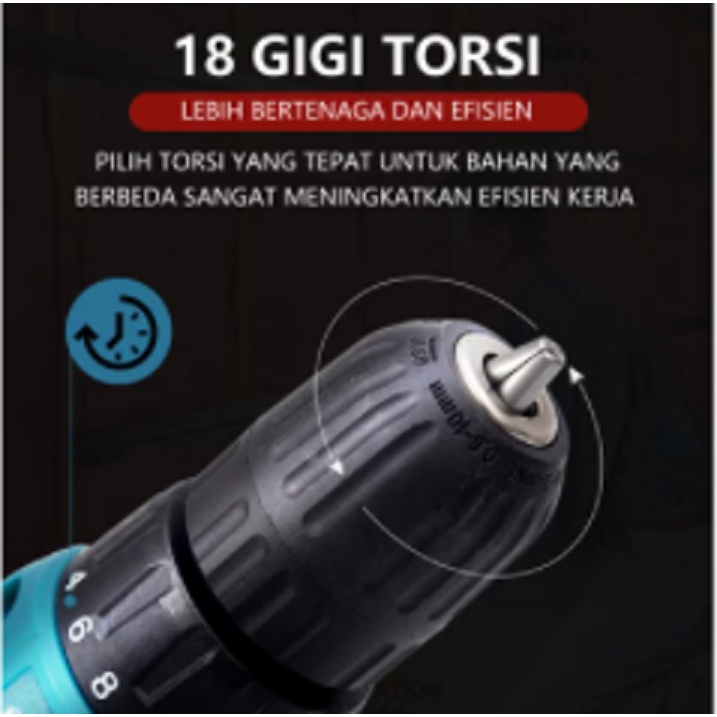 Mesin Bor Baterai Cordless 12 volt Mailtank sh-201 / Bor Batre 10 MM Bor Tanpa Kabel / Bor Tembok beton / Cordless Drill