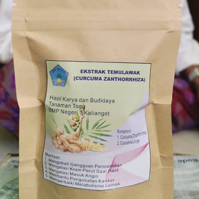 

Ekstrak temulawak (curcuma zanthoriza)