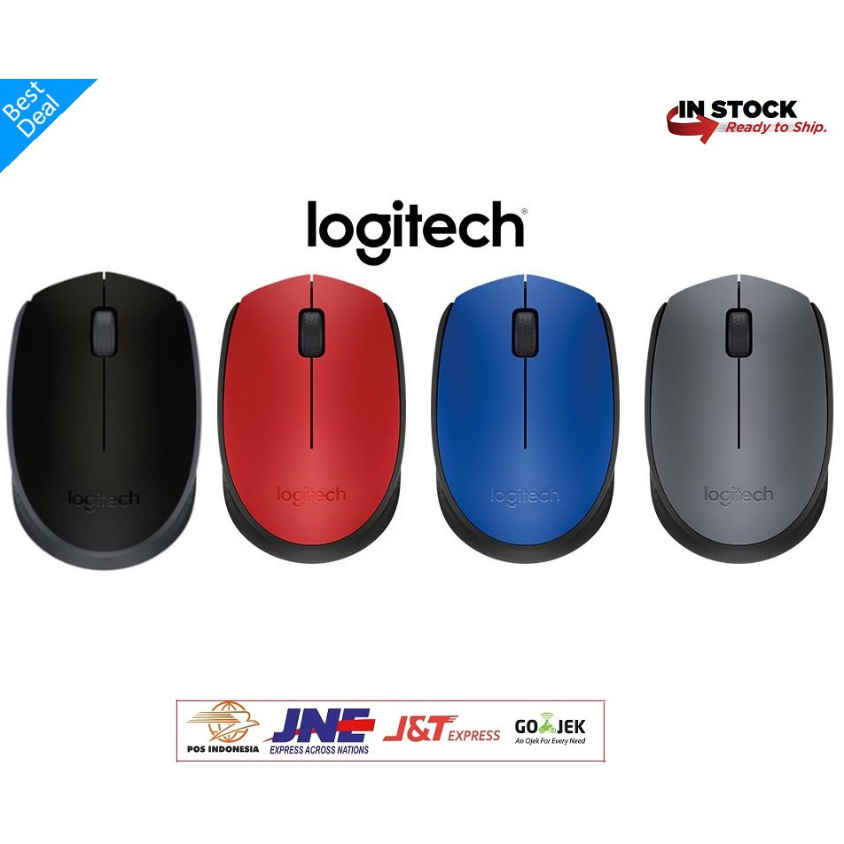 Mouse Wireless Logitech M171 Original Garansi Resmi