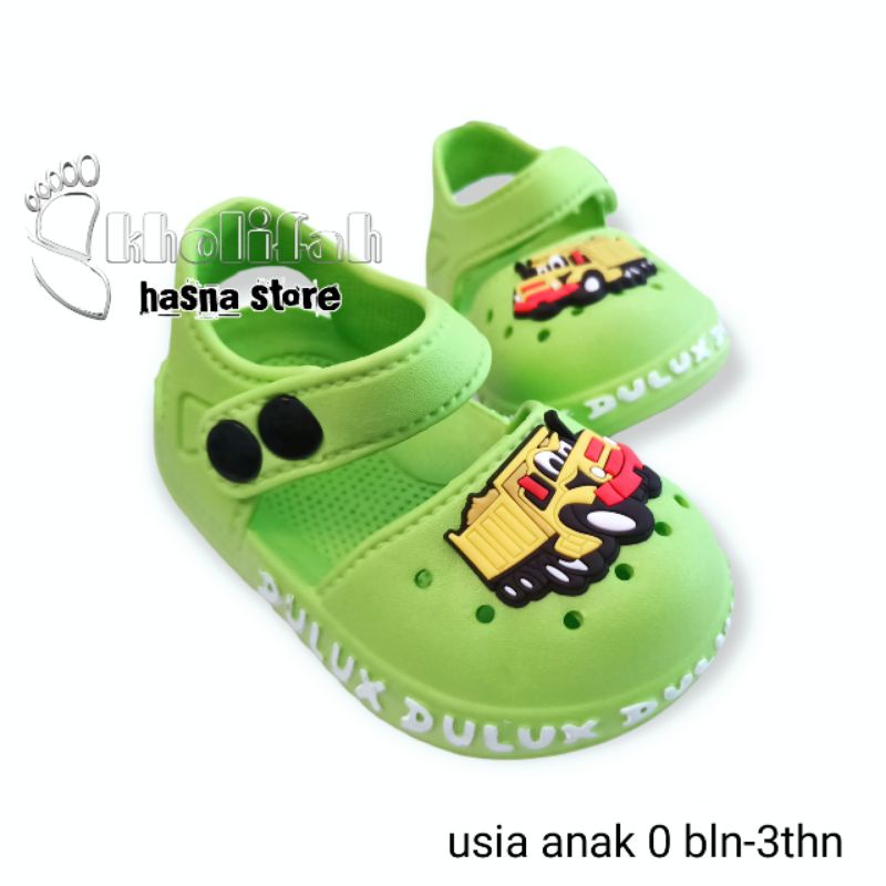 Sandal Baim Sepatu Anak Laki-Laki Karakter Mobil Dulux 376e-tr