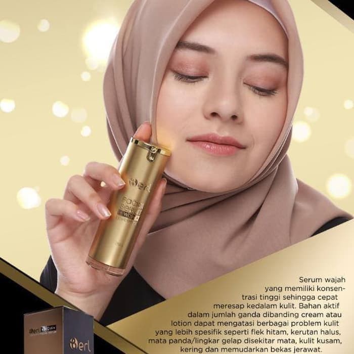 B ERL FACIAL SERUM WAJAH GLOWING ANTI AGING BERL KOSMETIK B ERL COSMETICS berlcosmetics serum wajah