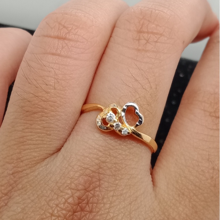 Cincin Emas 17K - 1.55 gr Kadar 750 - 552