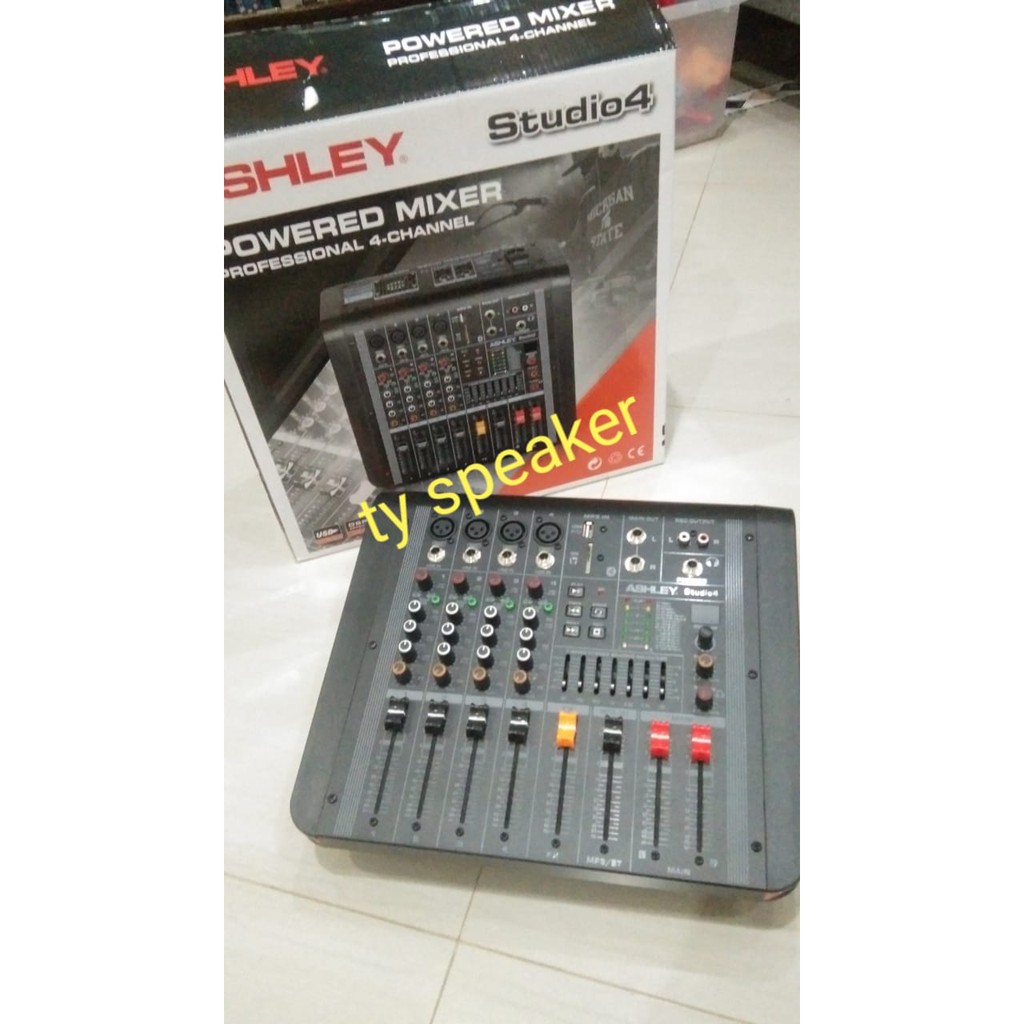 POWER MIXER ASHLEY STUDIO 4 CHANNEL
